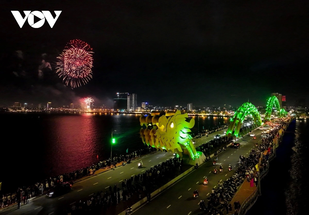 Đà Nẵng bắn pháo hoa tại 6 điểm đêm giao thừa Tết Bính Ngọ 2026